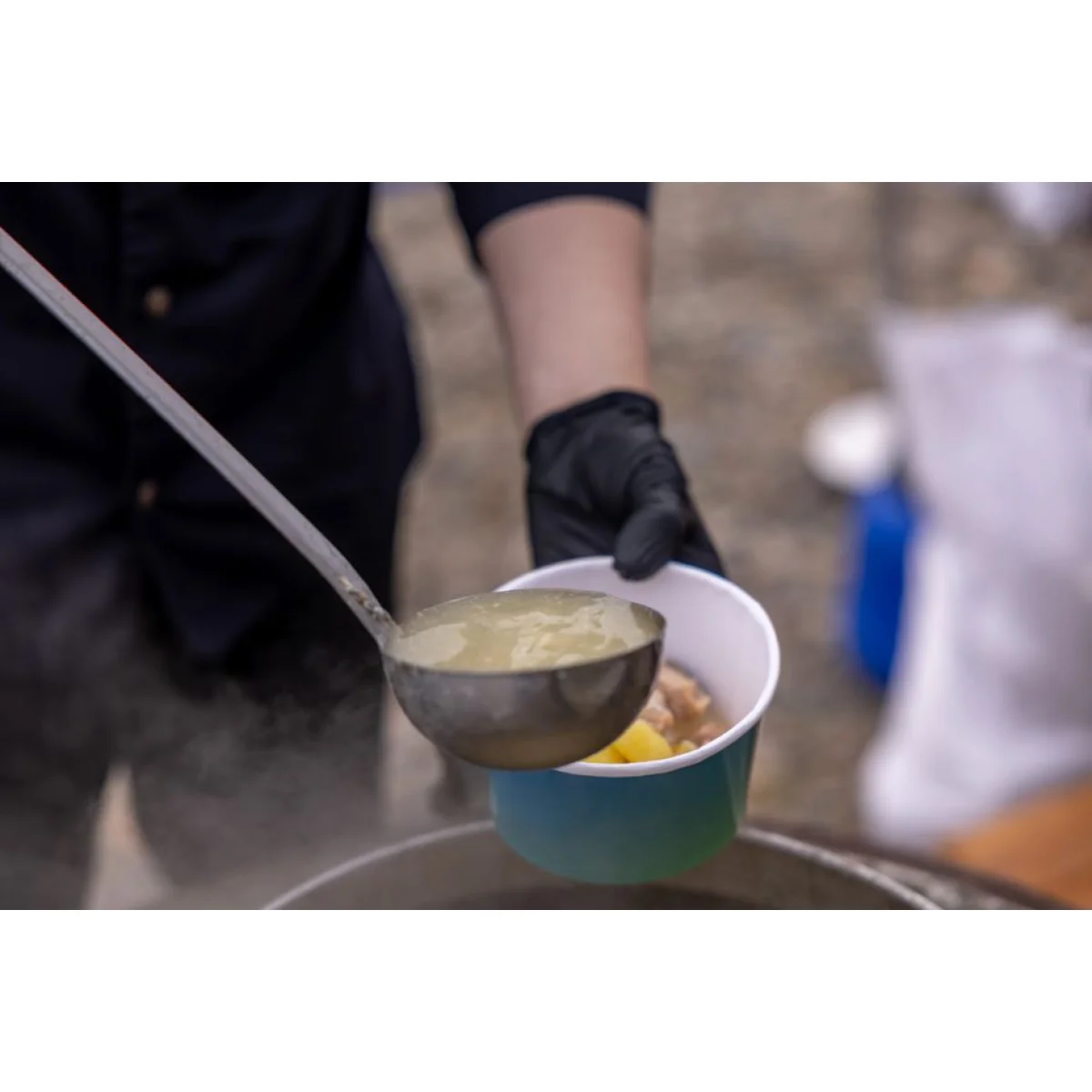 Soup Tureen with Ladle